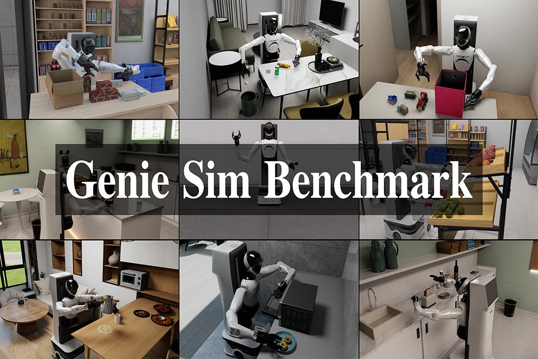 再掀开源浪潮！亿万二八机器人发布并开源仿真评测工具Genie Sim Benchma...